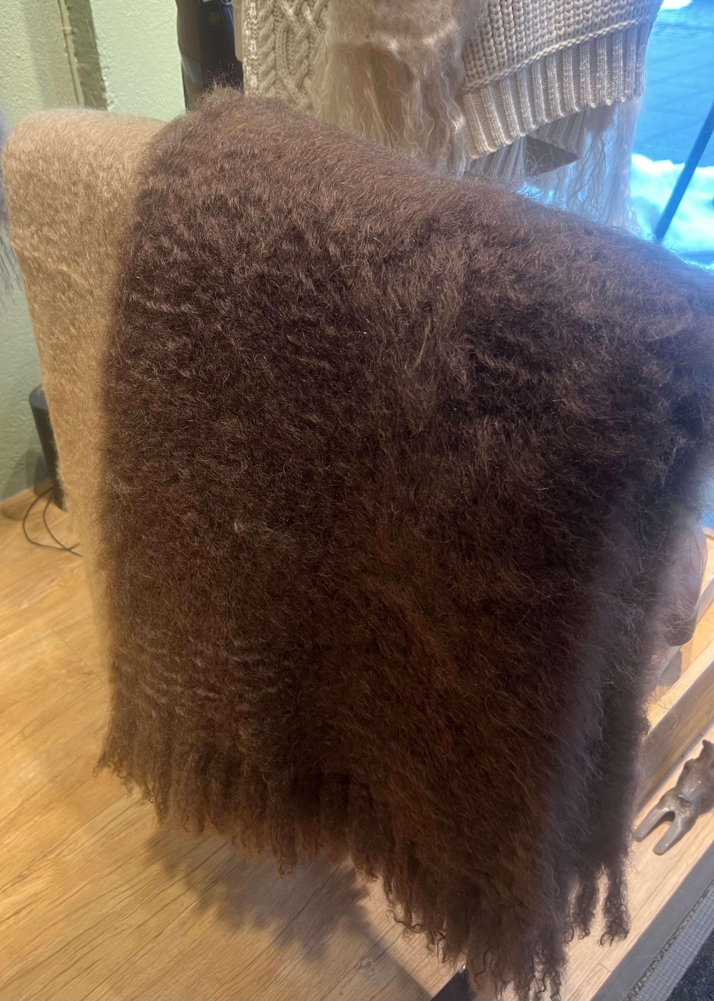 Bruka Mohairpledd