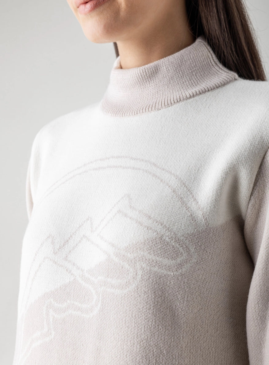 Genser med turleneck