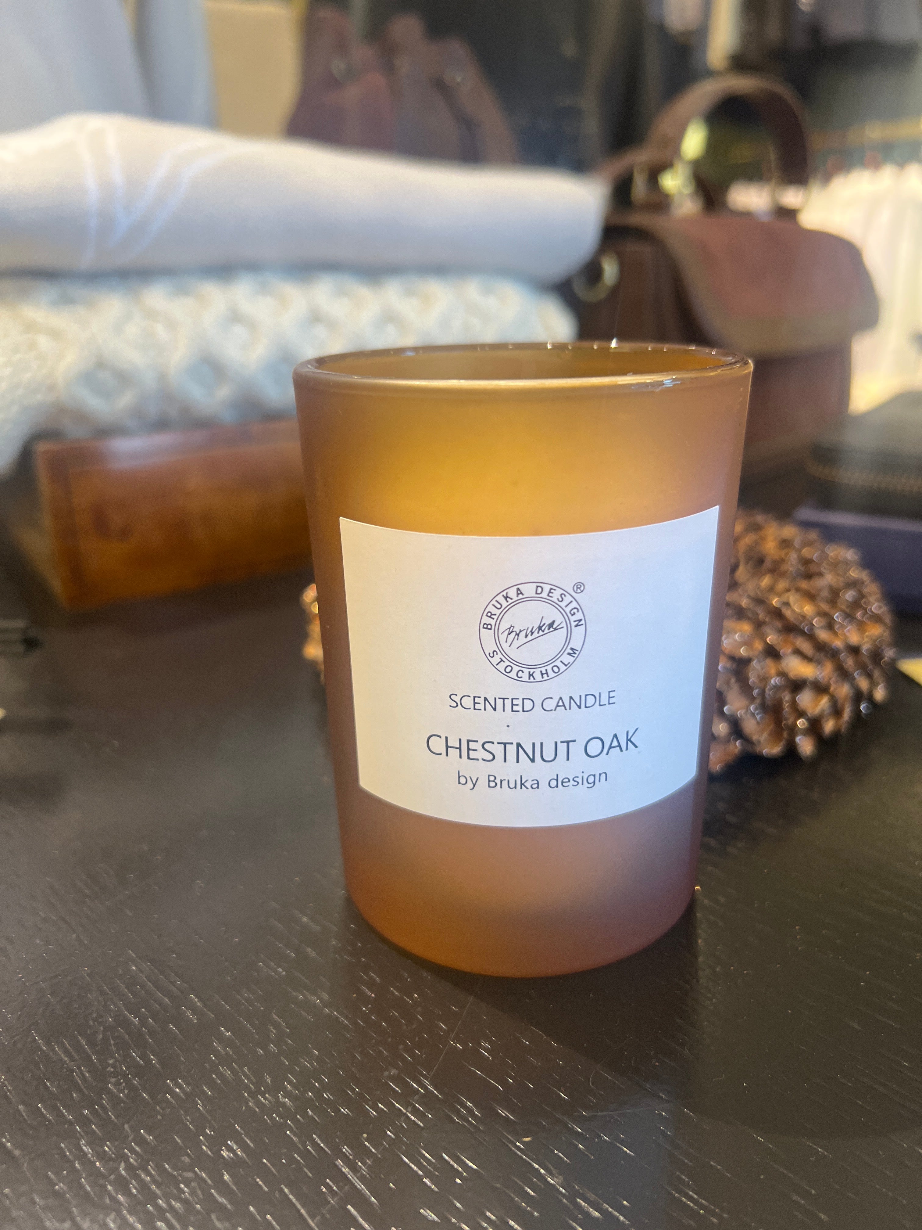 Duftlys Chestnut Oak liten