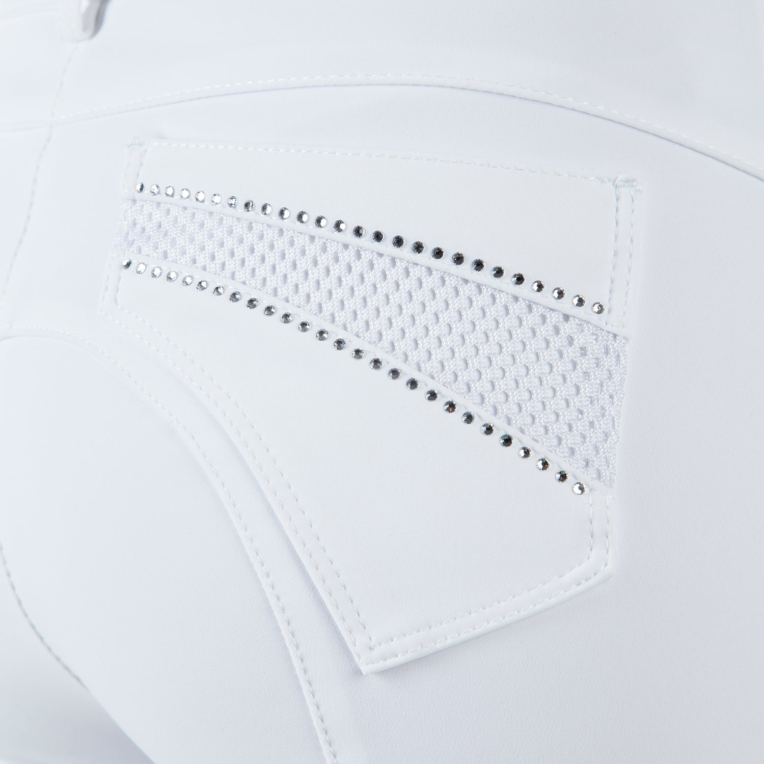 Nicla knegrip ridebukse hvit