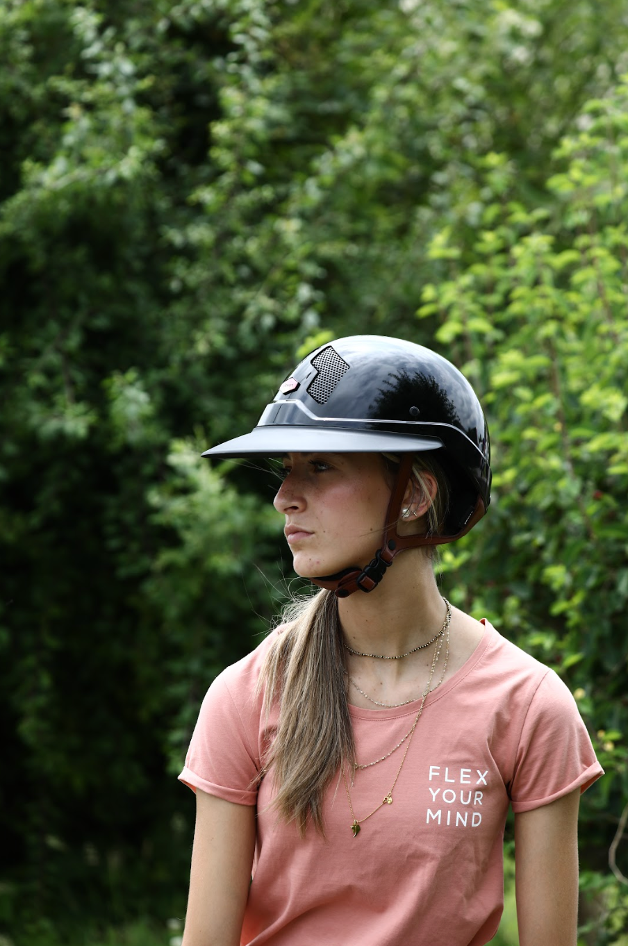 Armet Angel ridehjelm glossy