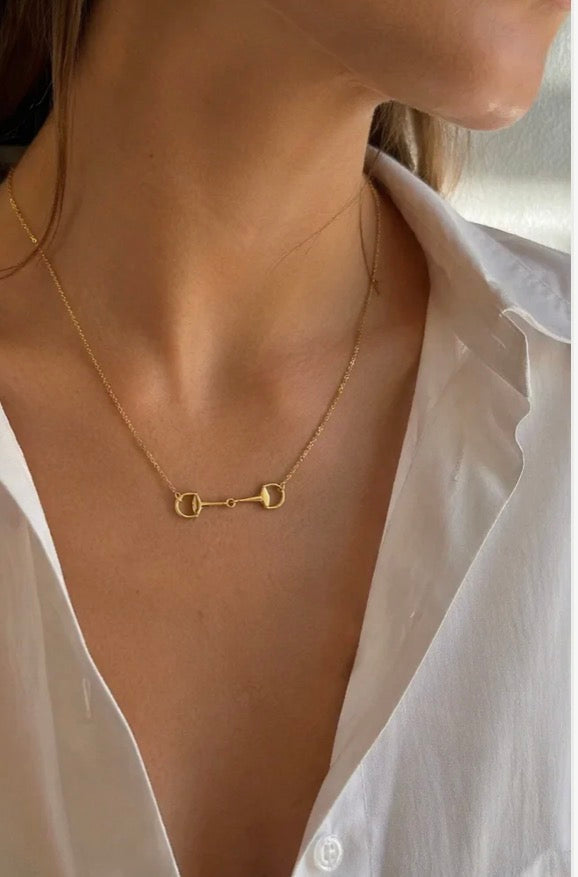 Isabelle - Horsebit Neclace Silver