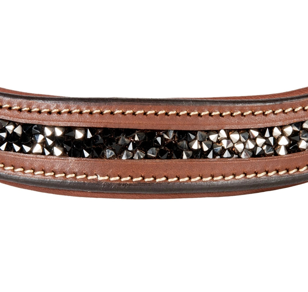 Pannebånd Antares precision crystal med glitter