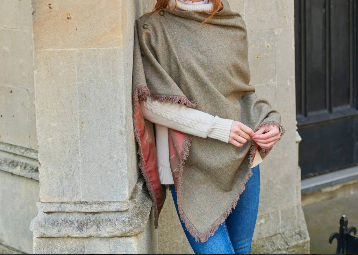 Poncho Tweed