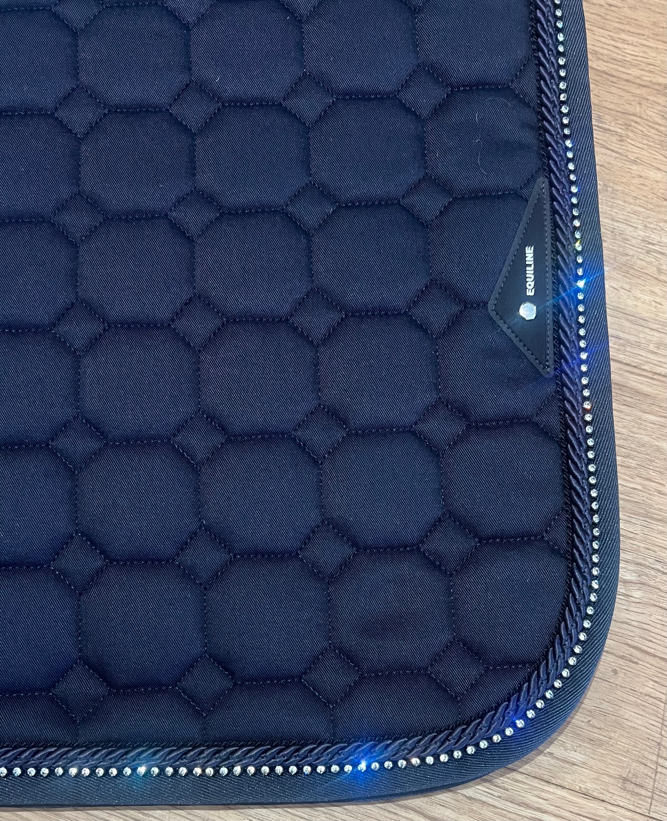 Octagon Custom blå m/crystal