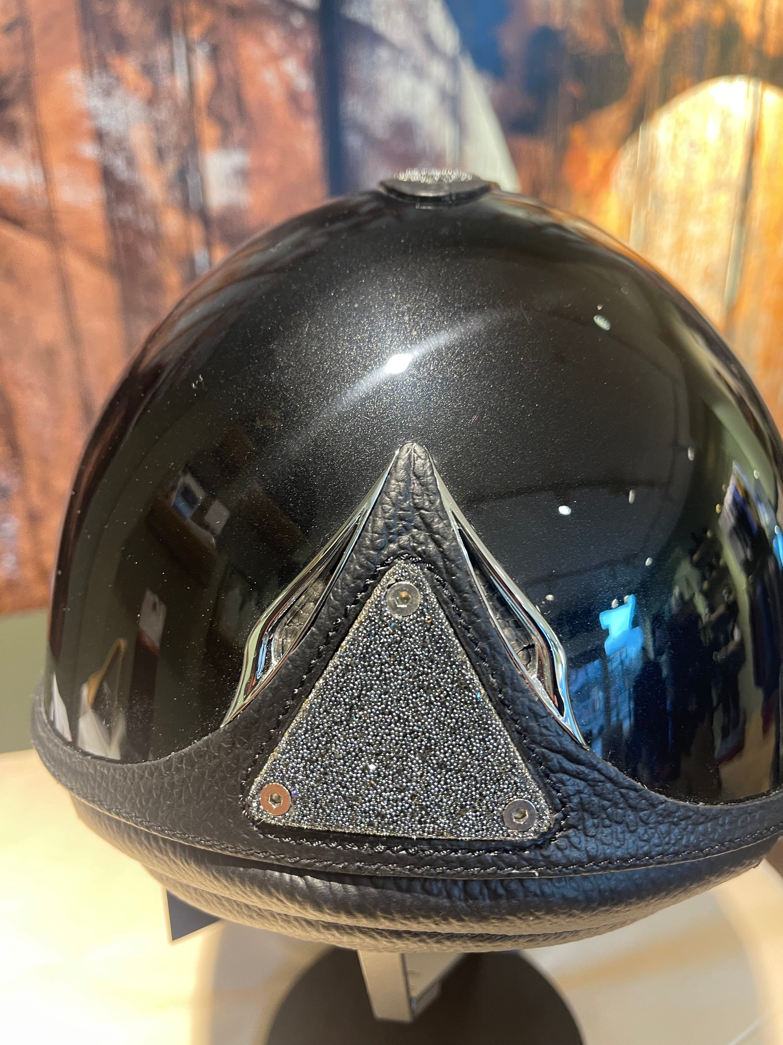 Ridehjelm Premium Eclipse m/bling