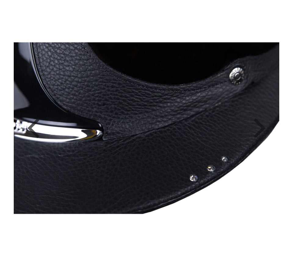 Ridehjelm Premium Eclipse med Swarovski