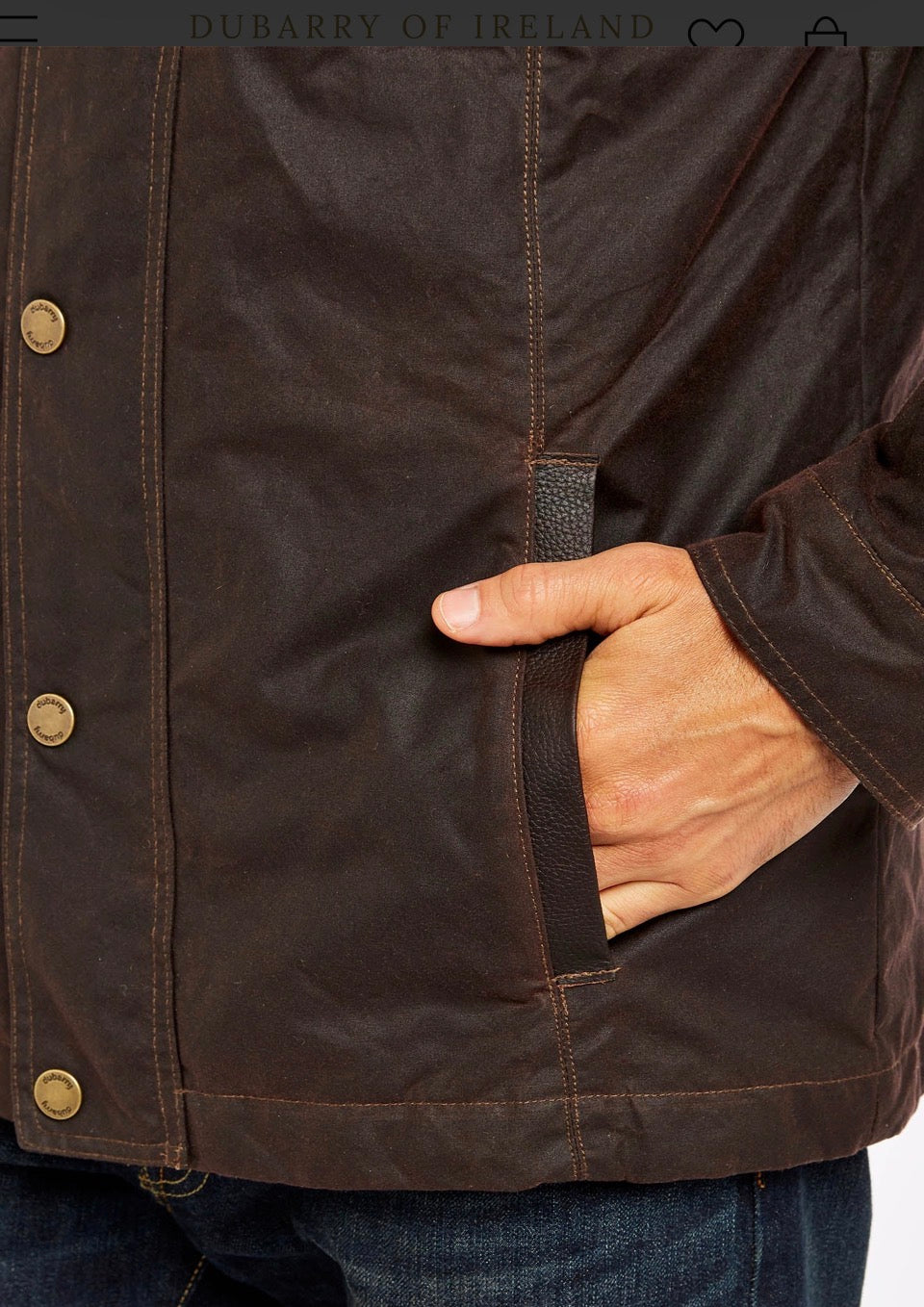 Dubarry CarrickFergus waxed cotton jakke