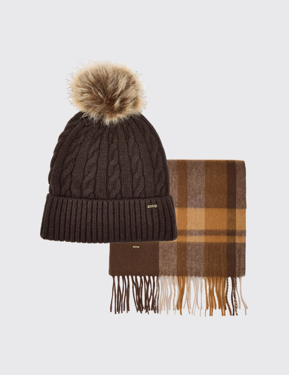 Ullskjerf og lue sett Foley.