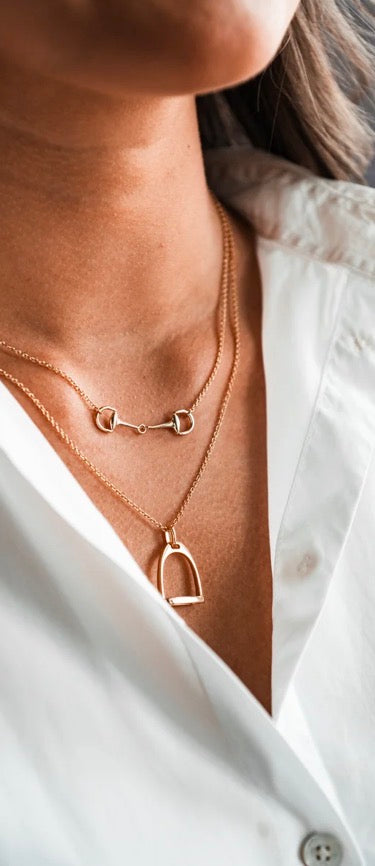 Isabelle - Horsebit Neclace Gold