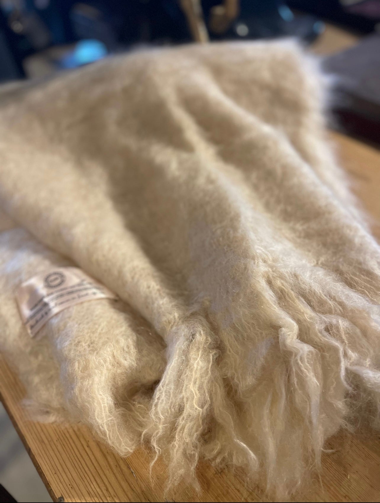Mohairpledd