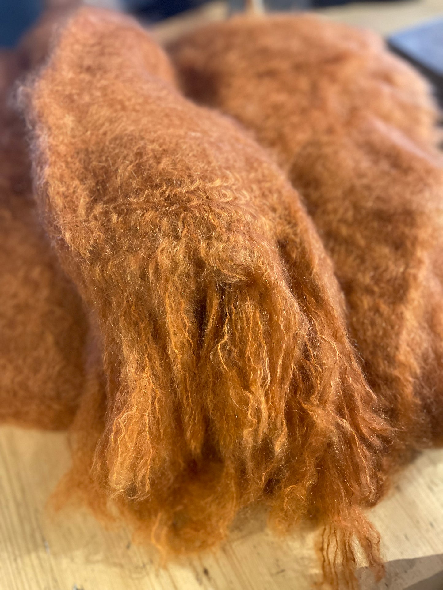 Mohairpledd