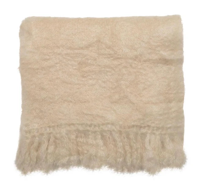 Mohairpledd