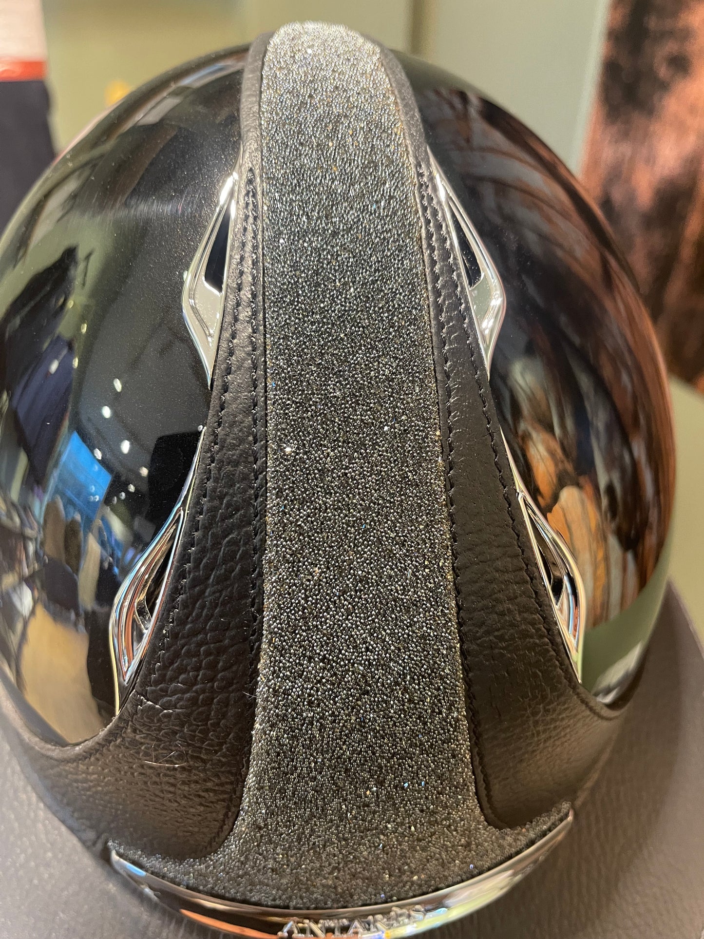 Ridehjelm Premium Eclipse m/bling