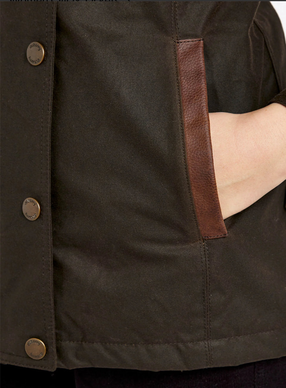 Jakke Mountrath Waxed Cotton