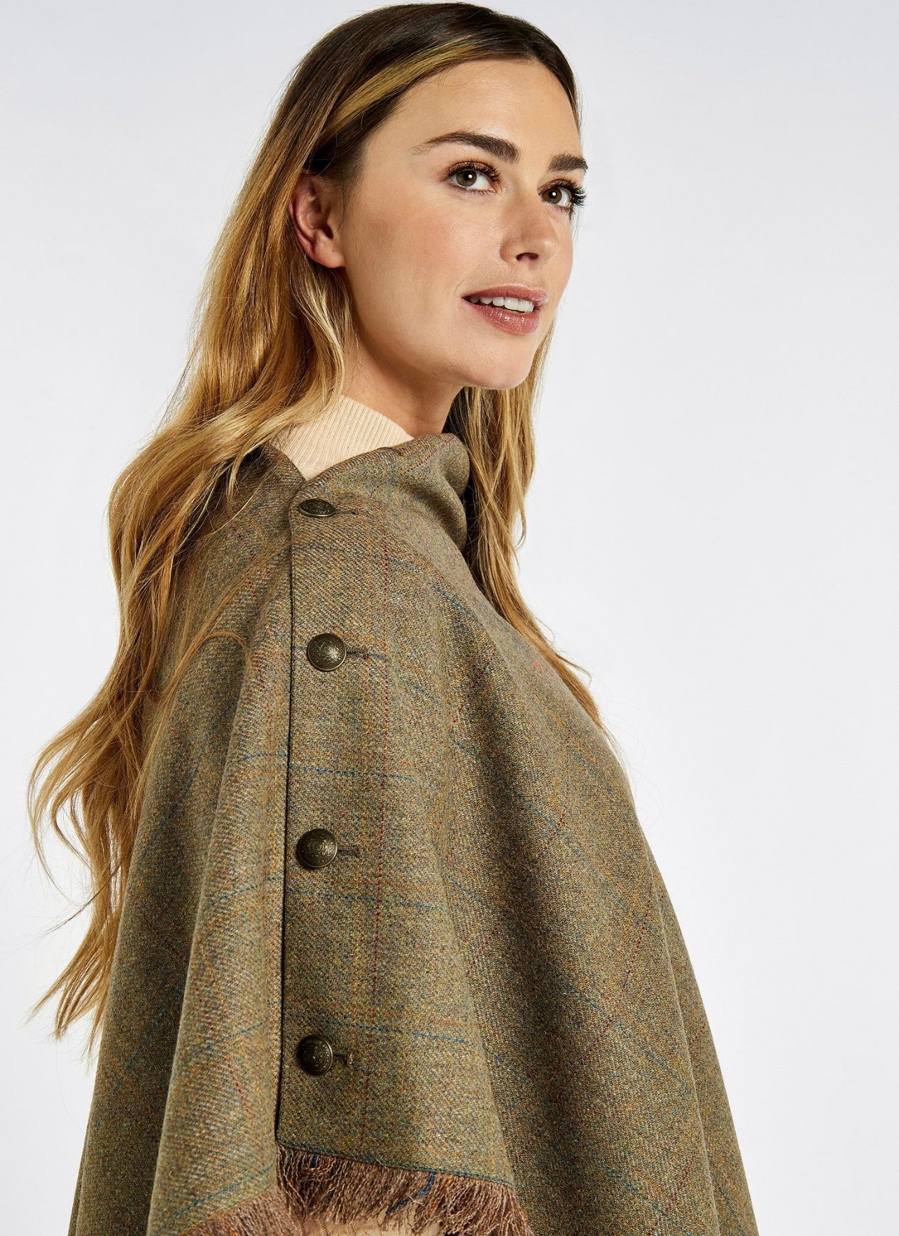 Poncho Tweed