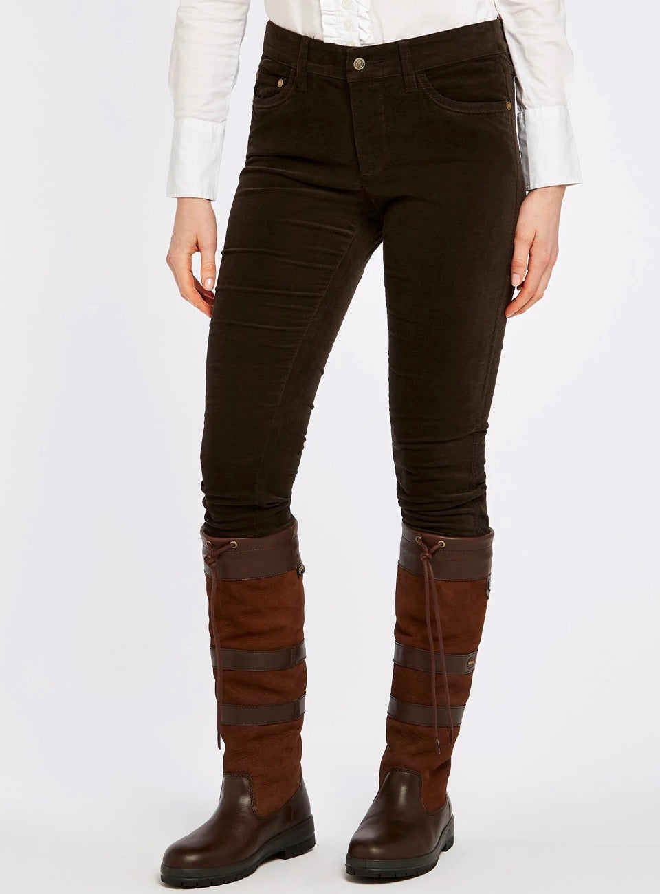 Dubarry pin-cord jeans Honeysuckle