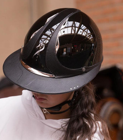 Ridehjelm Premium Eclipse med Swarovski