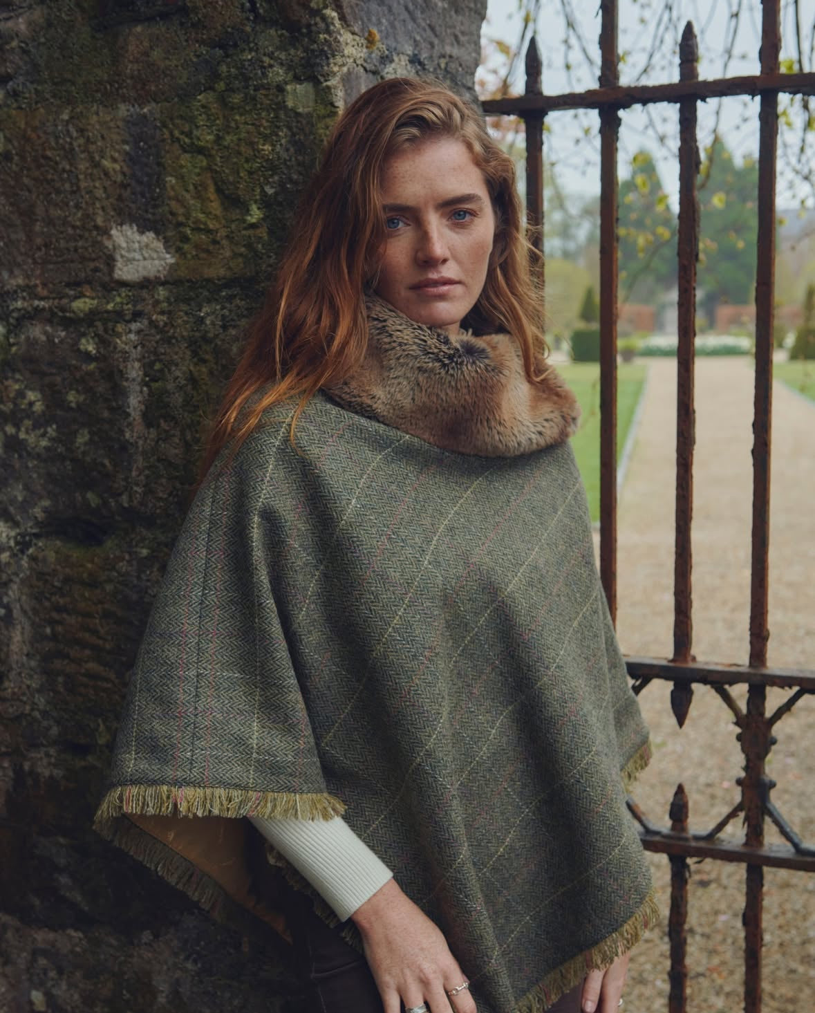 Dubarry Poncho Silverfir