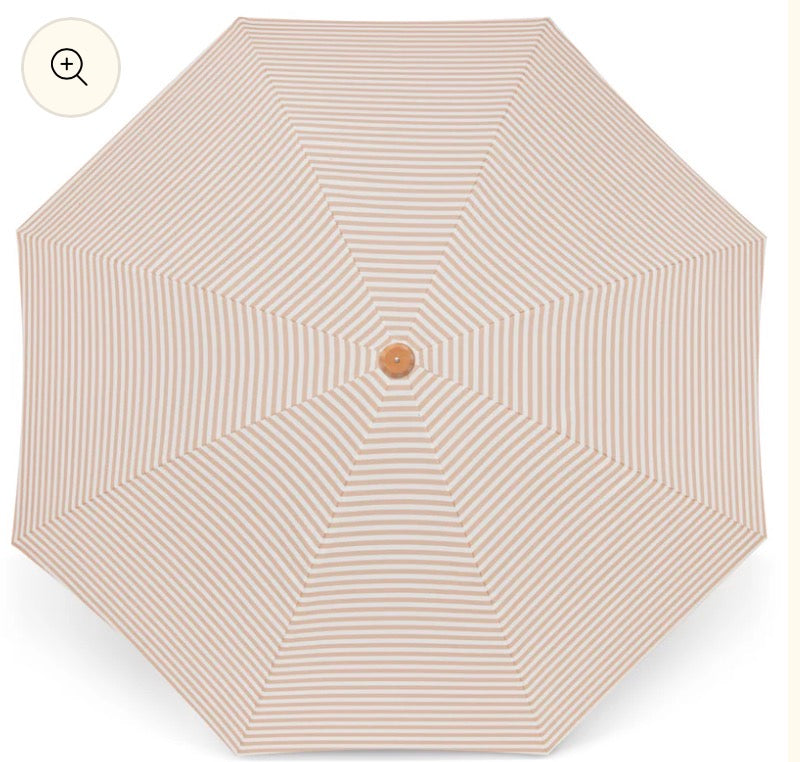Monchiqe Parasoll Retro Caramel produktbilde ovenfra
